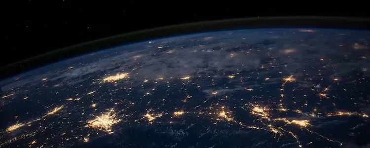 Image of the earth from space