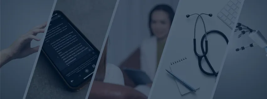 Images of technology in healthcare settings