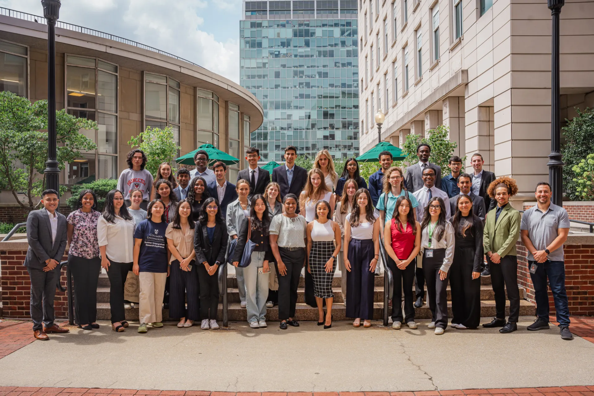 Columbia Engineer students