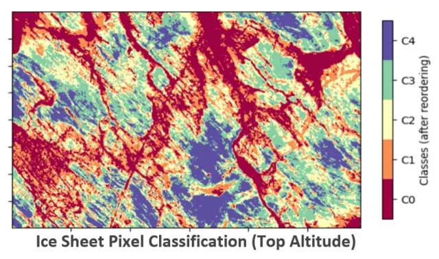 photo of ice sheet pixel classification (top altitude) 
