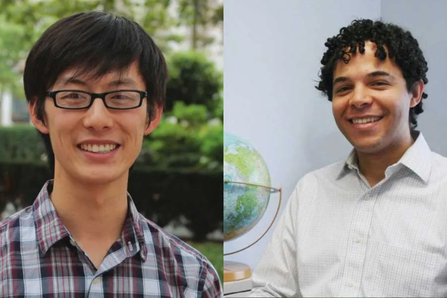 photo of Eugene Wu and Brian Smith