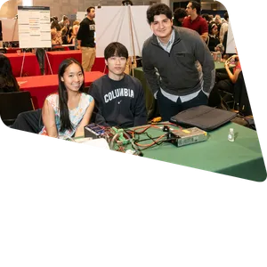 Senior Design Expo 2026 student presenters