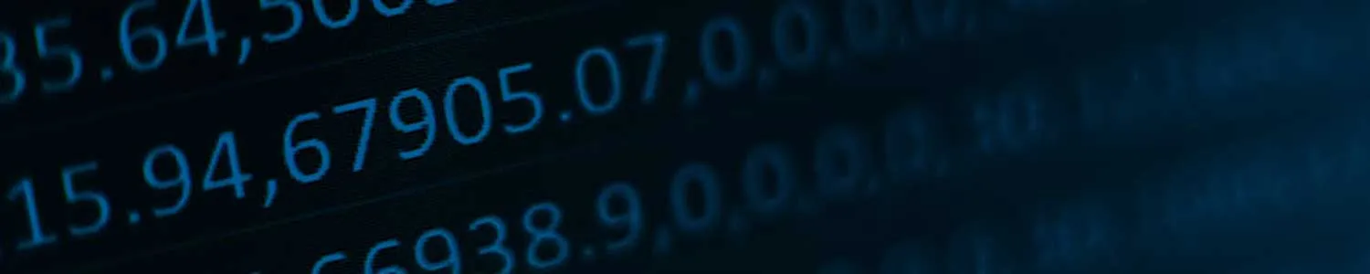 data on screen