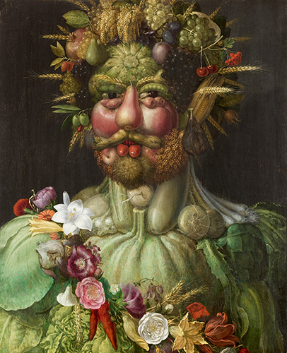 iuseppe Arcimboldo, Vertumnus 
(portrait of the Holy Roman Emperor Rudolf II), 
Milan, 1590-91 - LSH 87582 (sm_dig3224_11615)