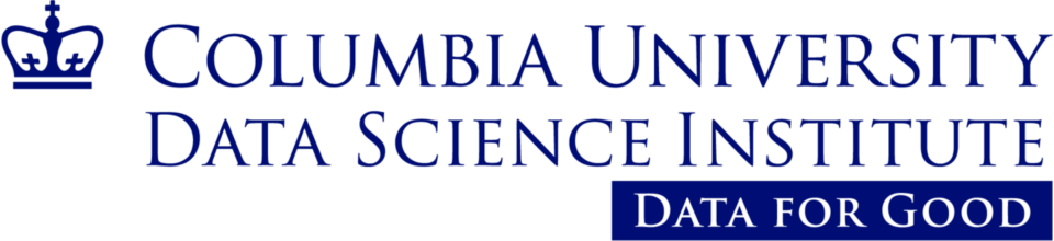 Columbia University Data Science Institute Data for Good logo