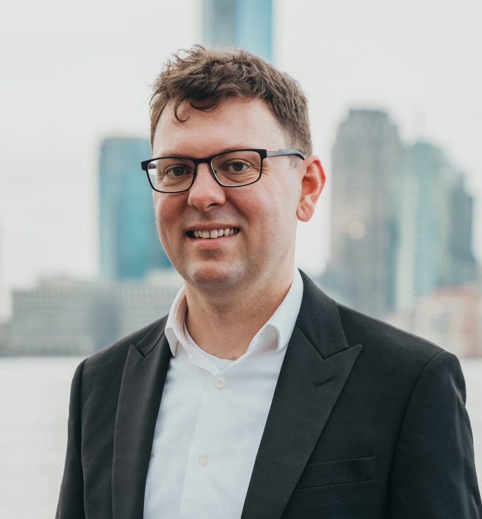 headshot of Andrew Gordon Wilson, Professor, Courant Institute of Mathematical Sciences and Center for Data Science, NYU