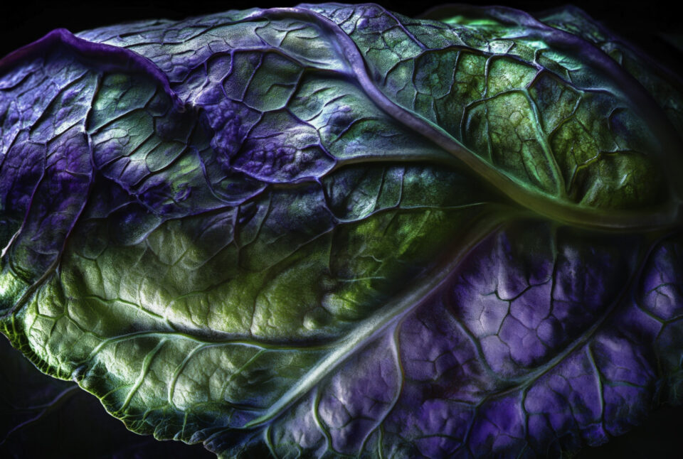 AI generated image of plant close up