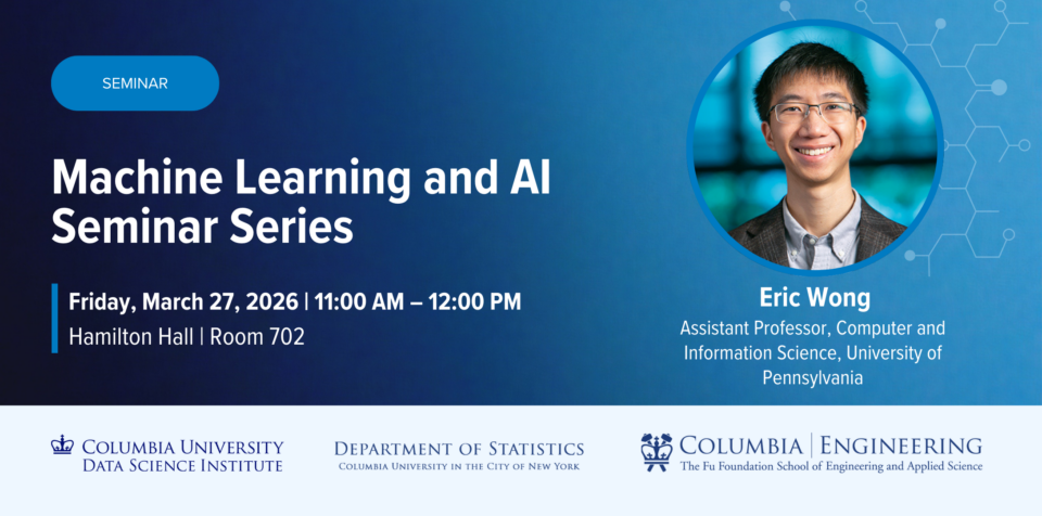 ML AI Series Eric Wong